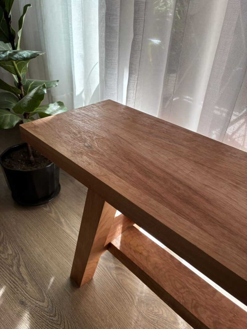 Banqueta madera lenga - agreste diseño